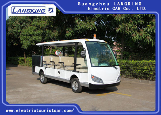 14 Seater 전기 관광 버스, 72v 화물 상자 검술을 가진 전기 셔틀 차