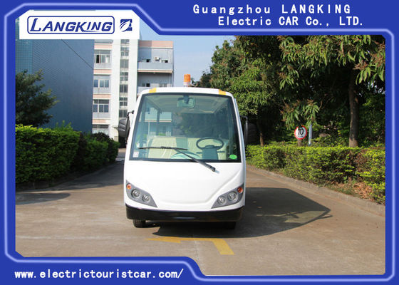 14 Seater 전기 관광 버스, 72v 화물 상자 검술을 가진 전기 셔틀 차