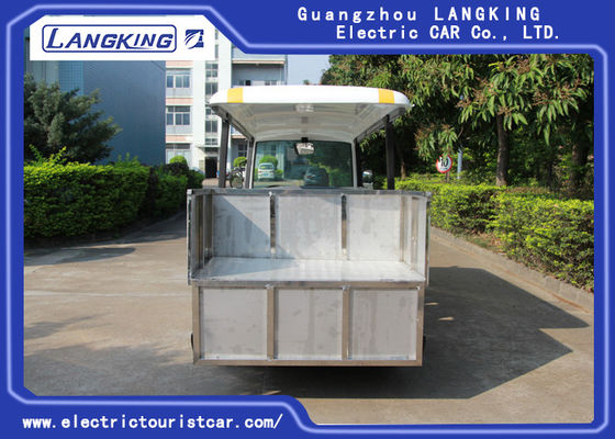 14 Seater 전기 관광 버스, 72v 화물 상자 검술을 가진 전기 셔틀 차