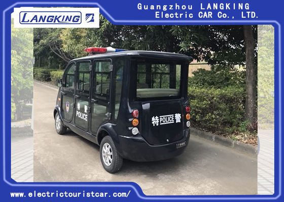 검정 6 Seater 전기 순찰차 18% 상승 능력 부하 모델 X065