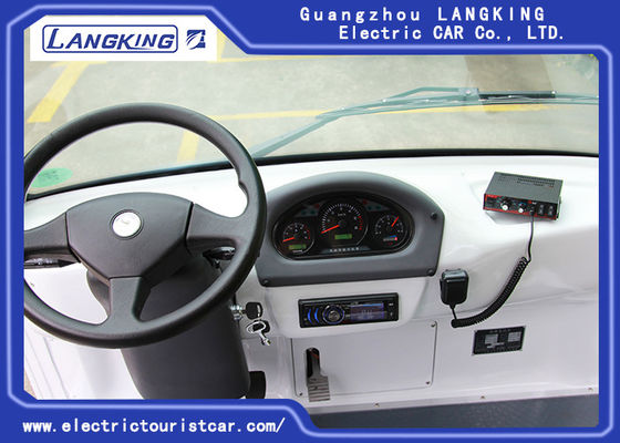 11 Seaters 마을 정상 Y113B에 큰 빛을 가진 전기 셔틀 차 72V/5KW