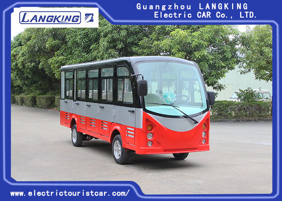 우량한 순항 수용량 72 볼트 7.5KW AC 모터를 가진 14명의 여객 비밀 전기 관광 차