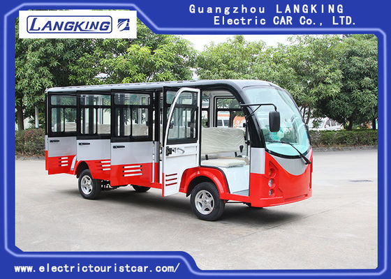 우량한 순항 수용량 72 볼트 7.5KW AC 모터를 가진 14명의 여객 비밀 전기 관광 차