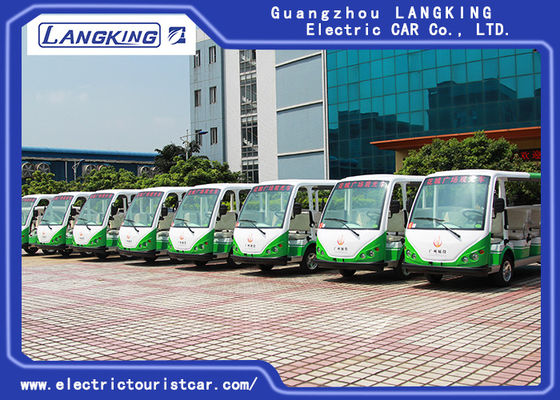 11명의 사람 마을 100km를 위한 전기 셔틀 차 72V/5KW AC 모터 범위