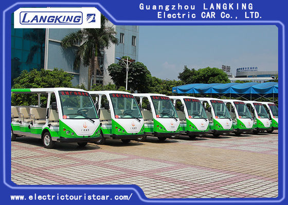 11명의 사람 마을 100km를 위한 전기 셔틀 차 72V/5KW AC 모터 범위
