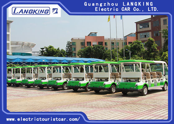11명의 사람 마을 100km를 위한 전기 셔틀 차 72V/5KW AC 모터 범위